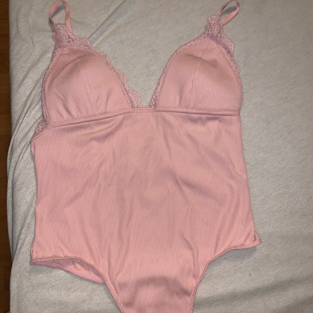 Pink Bodysuit (fits small & medium)